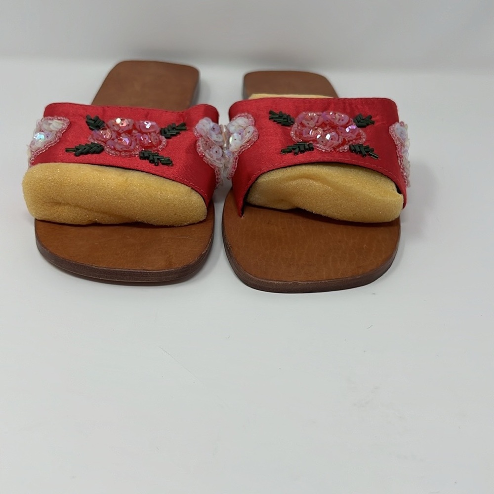 NWT Mystique Boutique Sandals Leather Size 6 - Picture 14 of 15
